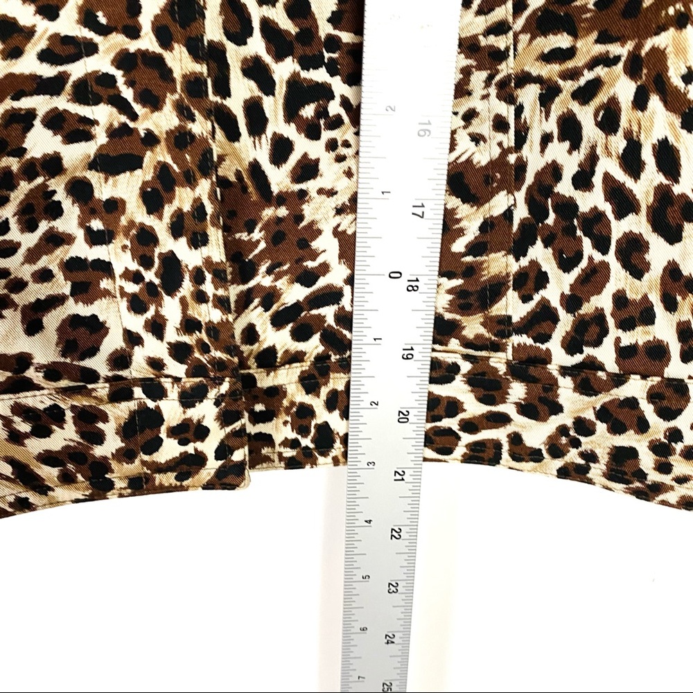 LaFayette 148 Leopard Animal Print Jacket - Picture 8 of 10